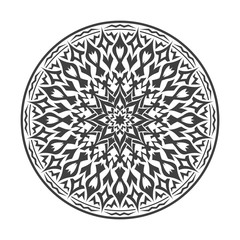 Abstract decorative element. Star.