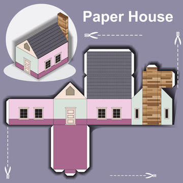 Paper House Template 