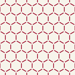 geometric lines hexagon minimal pattern vector background