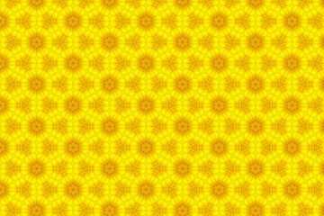 Abstract yellow sunflower pattern background