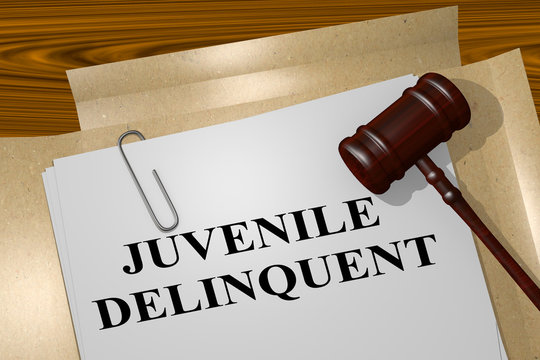 Juvenile Delinquent - legal concept