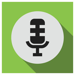 Microphone vector icon
