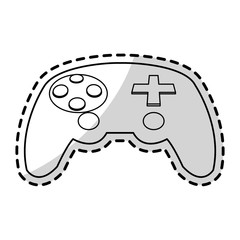 game controller icon image vector illustration design