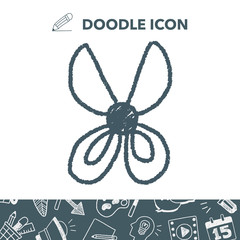 scissors doodle drawing