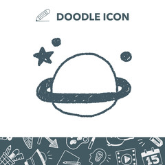 planet doodle drawing