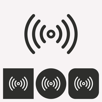 Wi-Fi - vector icon.