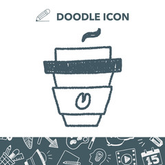 coffee doodle drawing