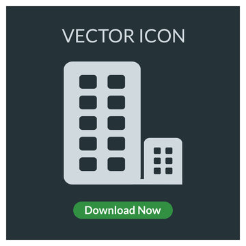 Building vector icon