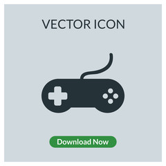 Gamepad vector icon