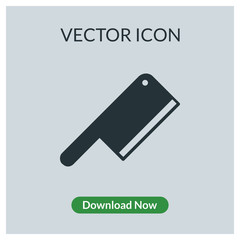 Cleaver vector icon