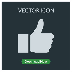 Like vector icon