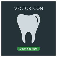 Tooth vector icon