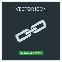 Chain vector icon
