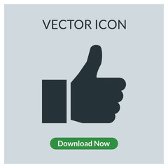 Like vector icon