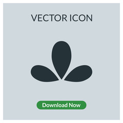Leaves vector icon