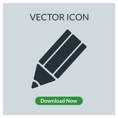 Pencil vector icon