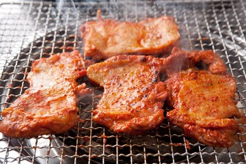  dakgalbi is korean style spicy Stir-fried Chicken