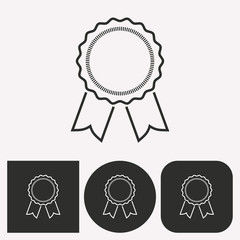 Award - vector icon.