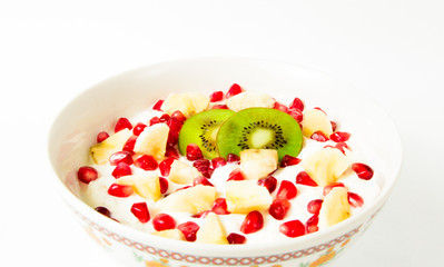 cottage cheese with fruit