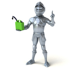 Naklejka premium Fun knight