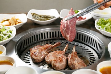 grilled lamb chops