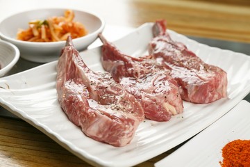 grilled lamb chops