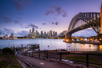 Sydney harbour view
