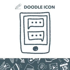 cell phone doodle drawing