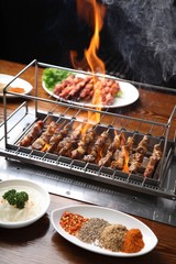 Lamb skewers 