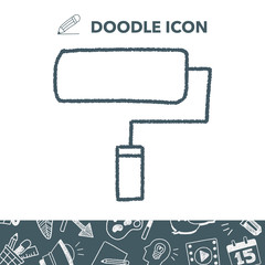 doodle paint roller