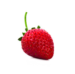 Strawberry isolate on white backgorund