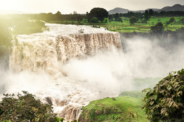 Issat Or Tissisat. Blue Nile Falls. Etiopia. Africaethiopia, Africa