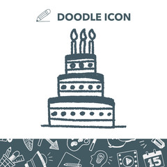 doodle cake
