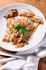 Barley risotto with Porcini mushrooms