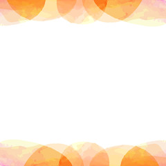 frame of pastel color watercolor painting texture