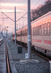 Obraz premium Train Station