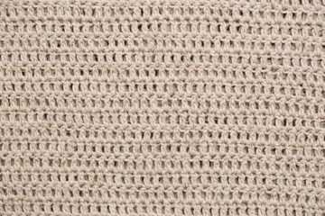 knitted fabric background texture white