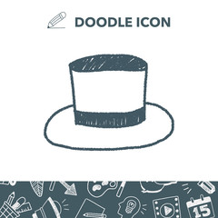 hat doodle drawing