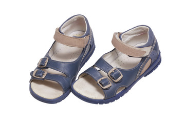 Children's shoes sandals.