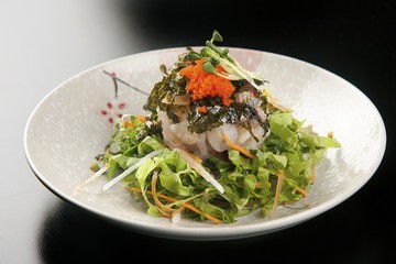 Seasoned flat fish 