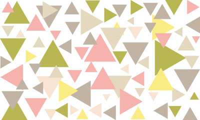 Vector background with triangles