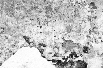 Fototapeta premium Wall fragment with scratches and cracks