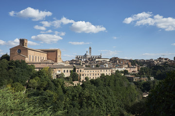 Fototapeta na wymiar Siena -Tuscany Italy