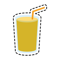 fruit juice icon image vector illustration design 