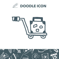 Trolley doodle drawing