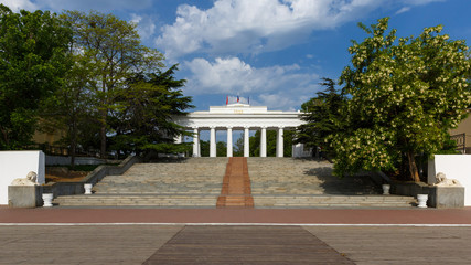 Grafskaya quay in Sevastopol