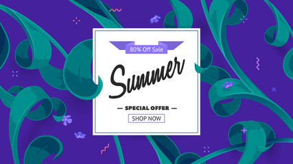  Button, festive frame decoration with abstract floral elements. Mother's day vector background. Special shop banner