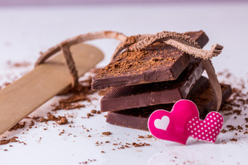 love, chocolate what a treat