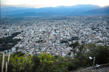 Cerro San Bernardo, located east of the city of Salta, in the homonymous province, Argentina.