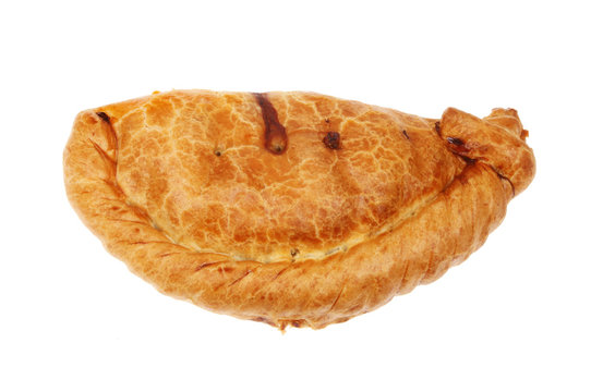 Cornish Pasty Isolated